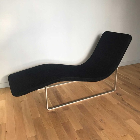 Image 1 of Vintage zwart daybed, 1980