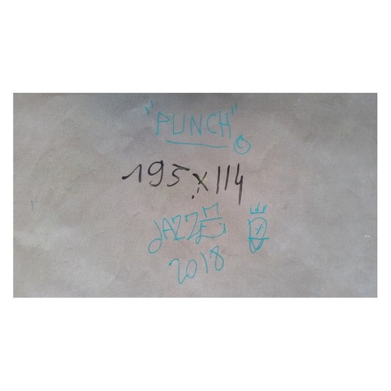 Image 1 of Vintage schilderij "Punch" door Jazzu, 2018