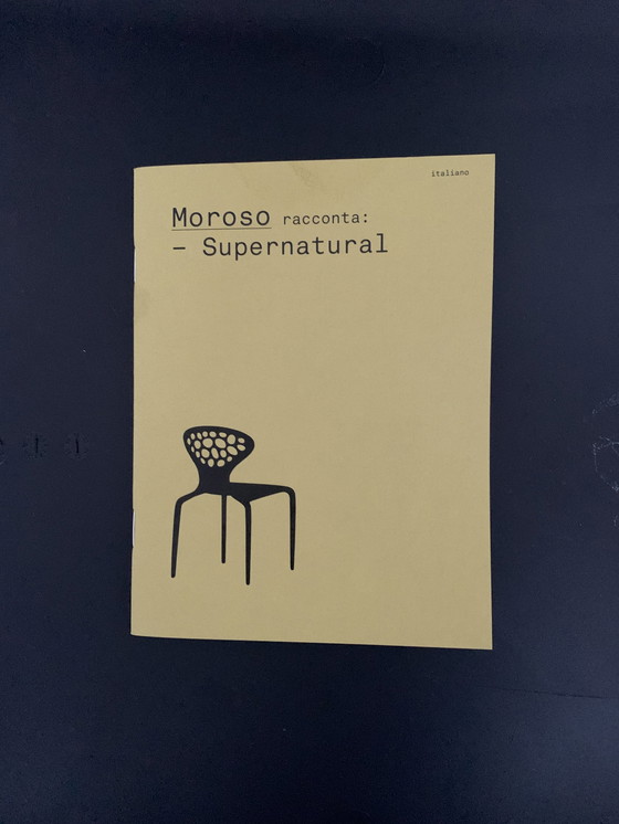 Image 1 of 2X Moroso Ross Lovegrove Supernatural Stoel Zwart Nieuw