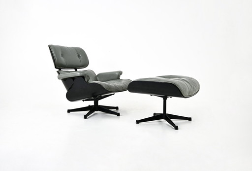 Loungestoel door Charles & Ray Eames voor Herman Miller, jaren 1970