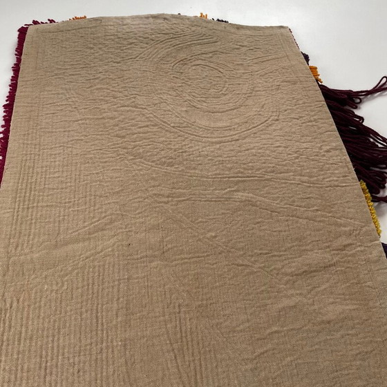 Image 1 of Vintage wollen wandkleed van Ewald Kröner voor Schloss Hackhausen, Duitsland 1970