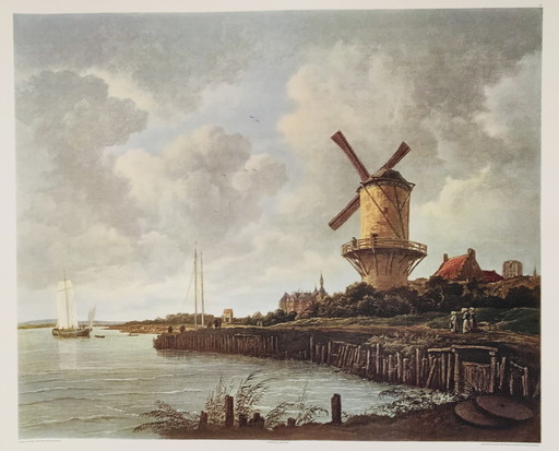 Jacob Van Ruisdael: “De Molen Van Wijk”.  Rijksmuseum Amsterdam.  