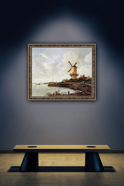 Jacob Van Ruisdael: “De Molen Van Wijk”.  Rijksmuseum Amsterdam.  