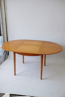 Vintage uitschuifbare eettafel