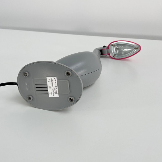 Image 1 of Roze en grijze toekan bureaulamp, 1980S