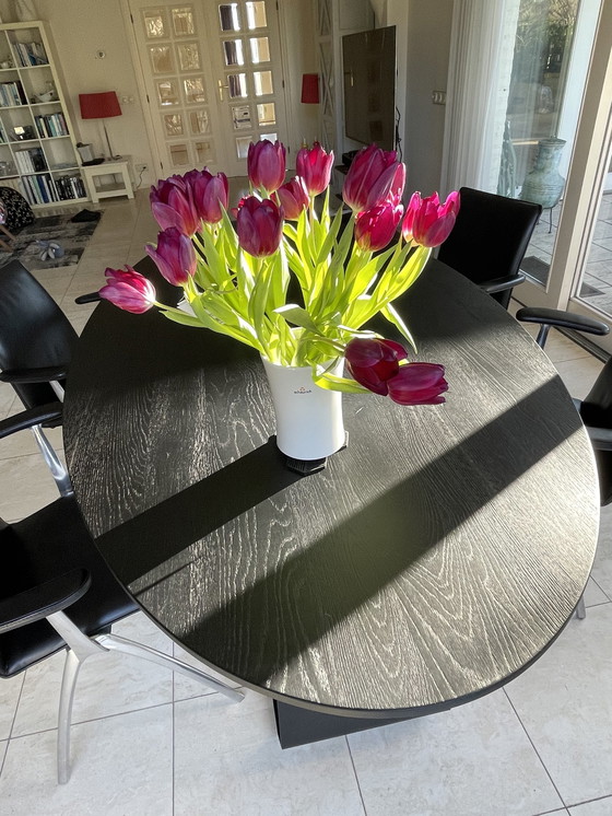 Image 1 of Eettafel Ovaal Inspiredwoodworks