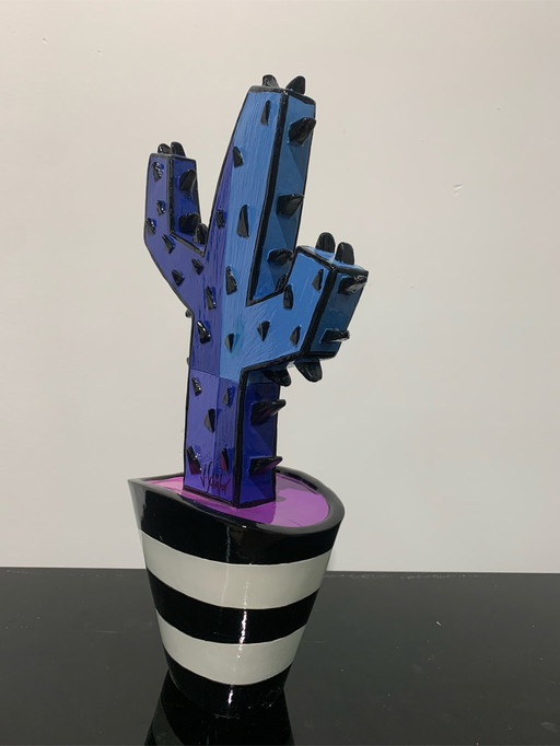 Jacqueline Schäfer - Blauwe Cactus