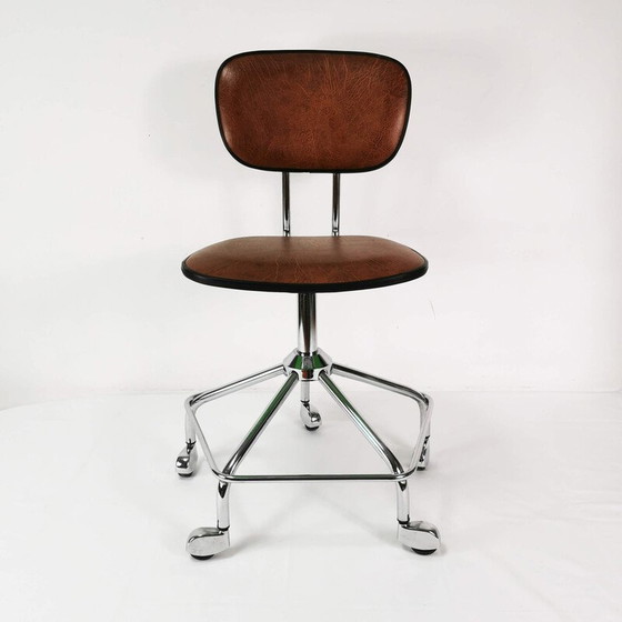 Image 1 of Vintage modernistische draaifauteuil, Duitsland 1970