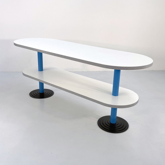 Image 1 of Groot Kroma Console Door Antonia Astori Voor Driade, 1980S