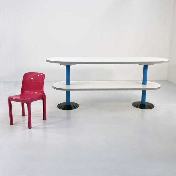 Image 1 of Groot Kroma Console Door Antonia Astori Voor Driade, 1980S