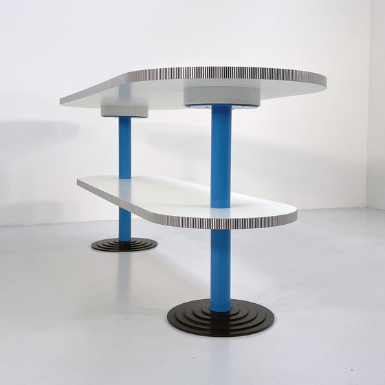 Image 1 of Groot Kroma Console Door Antonia Astori Voor Driade, 1980S