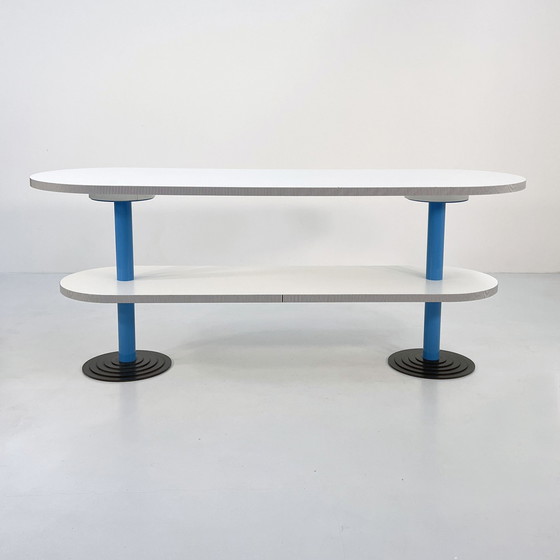 Image 1 of Groot Kroma Console Door Antonia Astori Voor Driade, 1980S