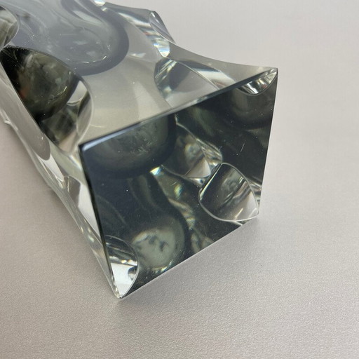 Vintage Murano glazen vaas van Alessandro Mandruzzato, Italië 1970