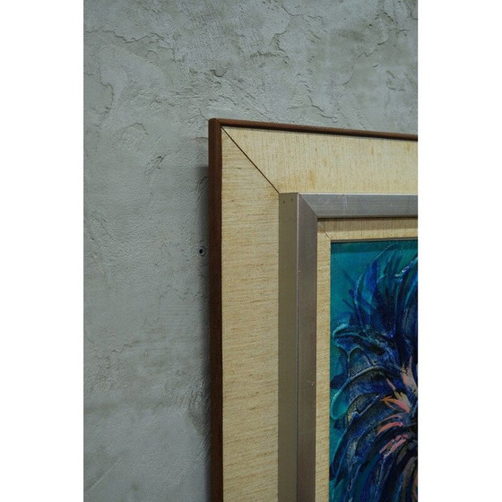 Image 1 of Zweeds Mid Century stilleven door Thulin, jaren 1960