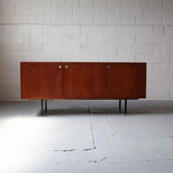 Image 1 of Teak sideboard by Louis Paolozzi for Monopoly, France 1960's