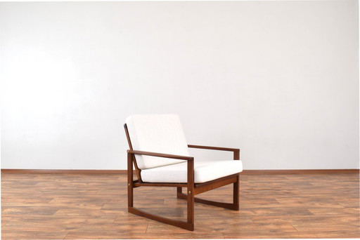 Mid Century Deense Teakhouten Loungestoel, 1960S.