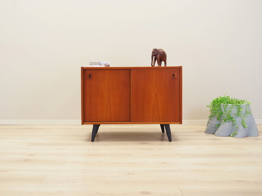 Teak kabinet, Deens ontwerp, 1970S, Productie: Denemarken