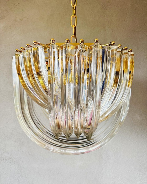 Image 1 of Vintage Novaresi Curved Hanglamp