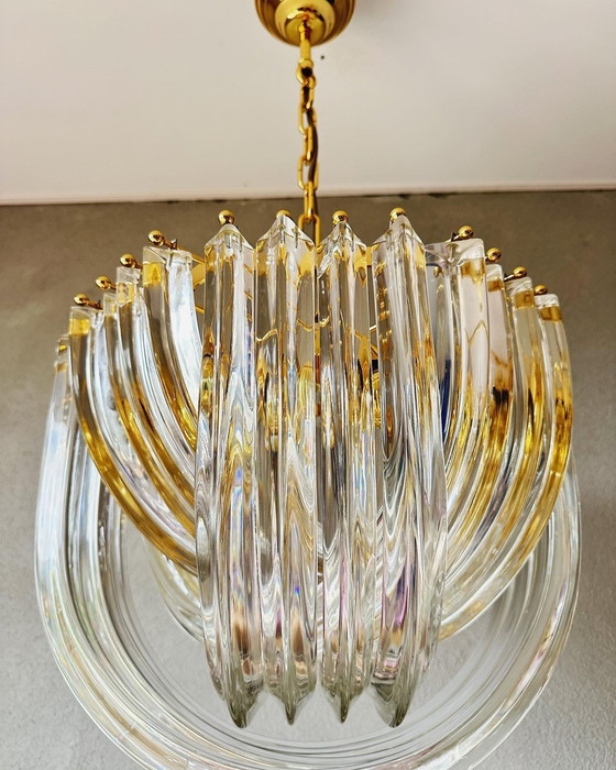 Image 1 of Vintage Novaresi Curved Hanglamp