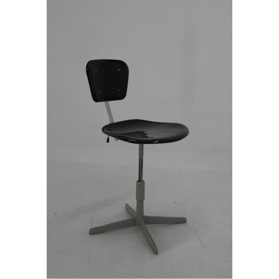 Image 1 of Vintage industriële verstelbare fauteuil Z 306, Tsjecho-Slowakije 1960