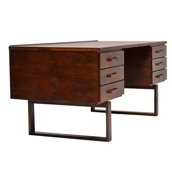 Image 1 of Vintage scandinavisch bureau voor Preben Schou Andersen in rozenhout