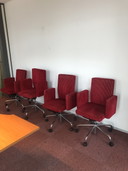 4 x Bulo Pub & Club Bureaustoelen door Luc Vincent