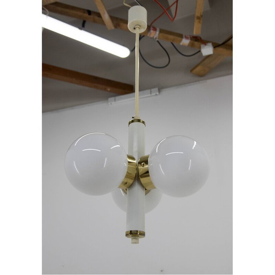 Image 1 of Vintage Space Age kroonluchter Sputnik van Elektroinstala Decín, jaren 1960