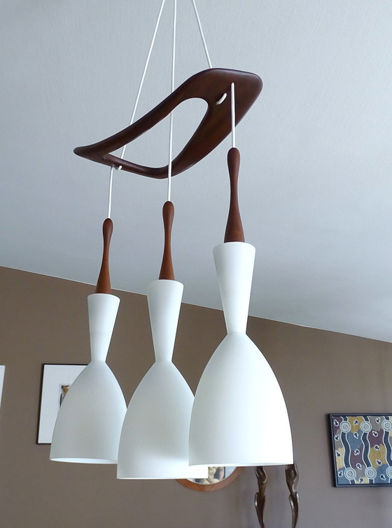 Image 1 of Vintage architectonische Deense hanglamp