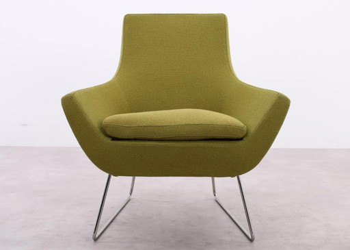 3X Swedese Happy Easy Low Back Fauteuil Groen