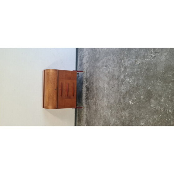 Image 1 of Vintage Zweedse teakhouten secretaire door Egon Ostergaard voor Msi, Zweden