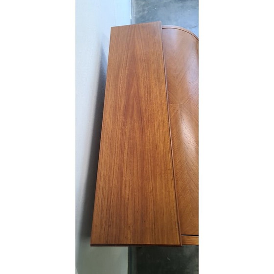 Image 1 of Vintage Zweedse teakhouten secretaire door Egon Ostergaard voor Msi, Zweden