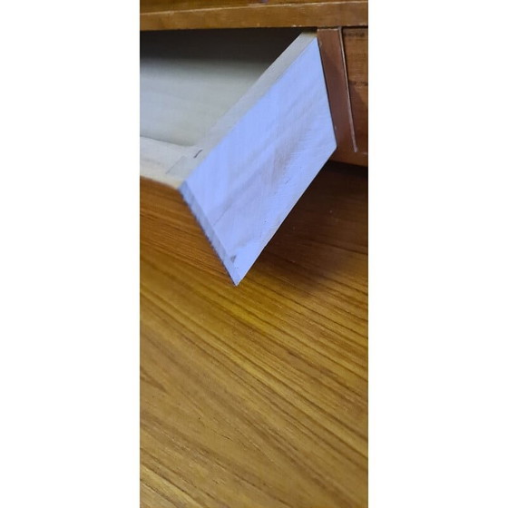 Image 1 of Vintage Zweedse teakhouten secretaire door Egon Ostergaard voor Msi, Zweden
