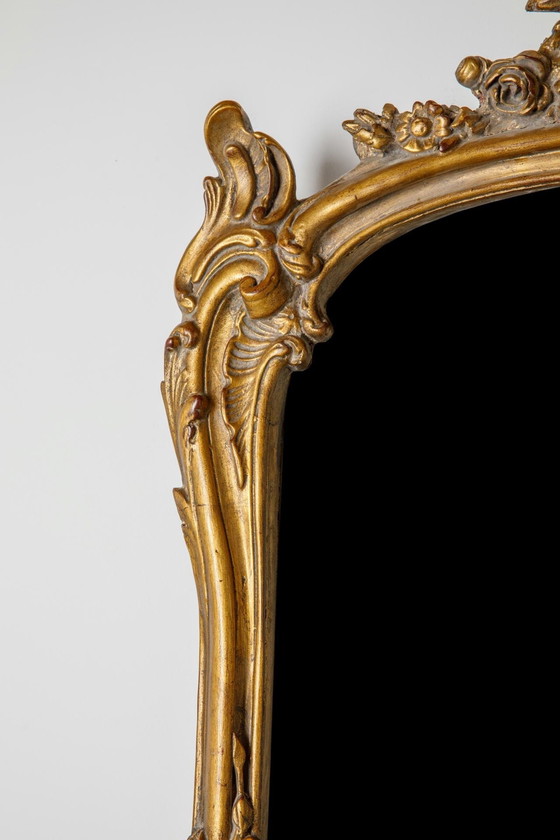 Image 1 of Gouden Spiegel Antiek Goud