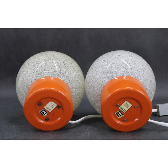 Image 1 of Paar vintage tafellampen van Pokrok Zilina, Tsjecho-Slowakije 1970