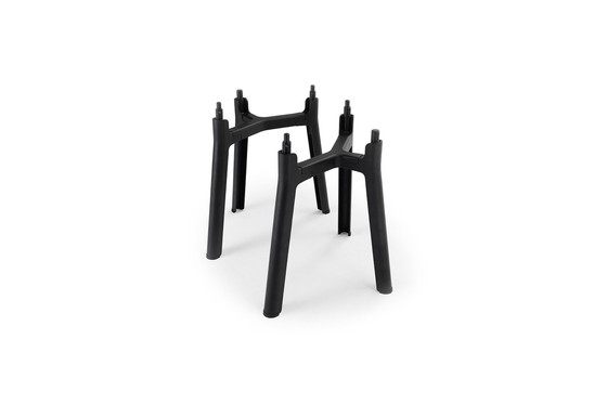 Image 1 of Nwe Arco Trestle tafel 105 x 280 cm Dark smoke Oak