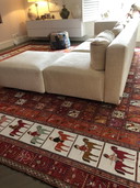 Minotti bank met hocker
