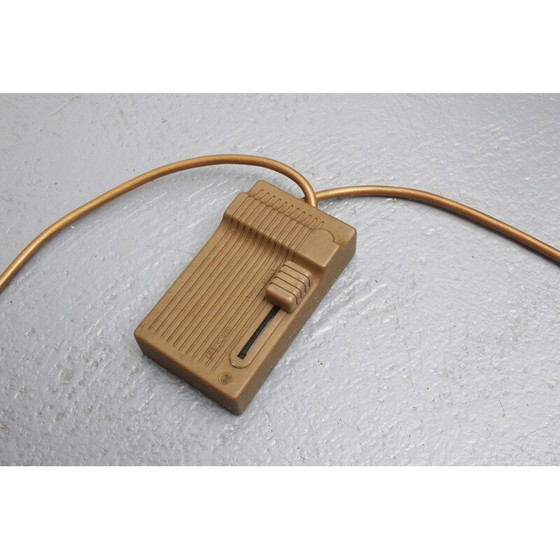 Image 1 of Vintage vloerlamp in messing van Henri Fernandez voor Honore, Frankrijk 1970