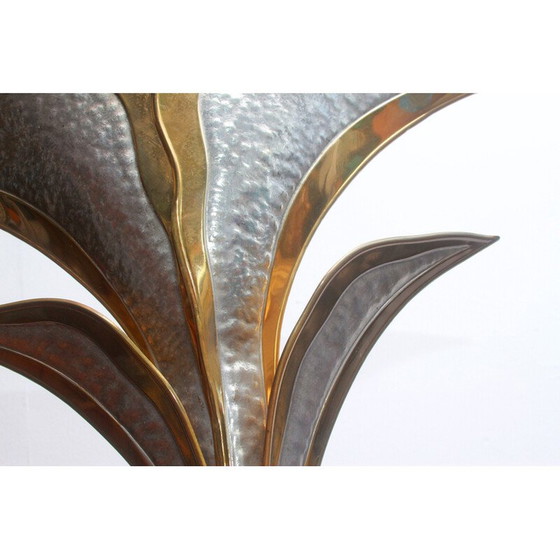 Image 1 of Vintage vloerlamp in messing van Henri Fernandez voor Honore, Frankrijk 1970