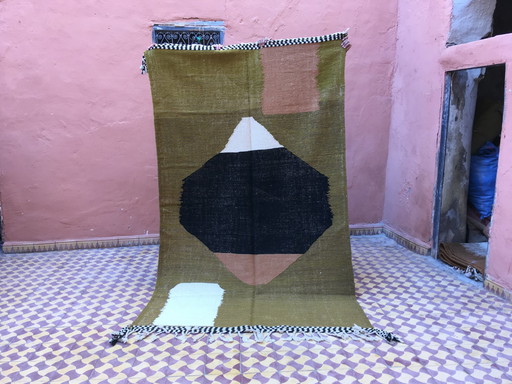 Kelim Boujaad Berber Tapijt 248 X 149 Cm