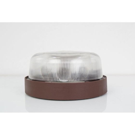 Image 1 of Vintage glazen plafondlamp, Tsjecho-Slowakije 1960