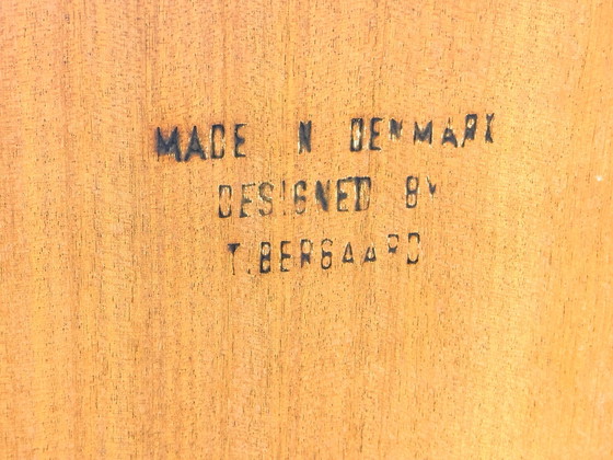 Image 1 of Deense teakhouten secretaire van Tibergaard, jaren 1960