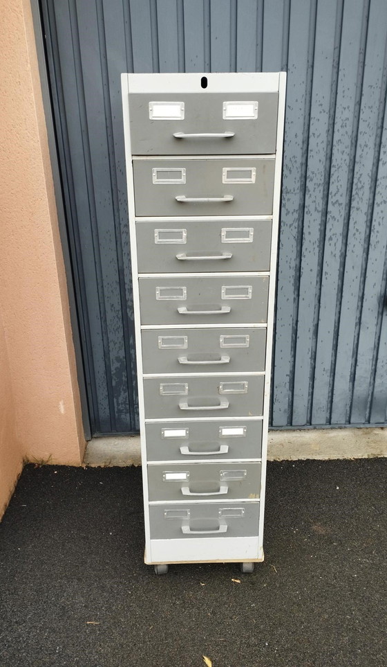 Image 1 of Meuble De Métier Design - Indus - Industrieel Erfgoed - Vintage Periode