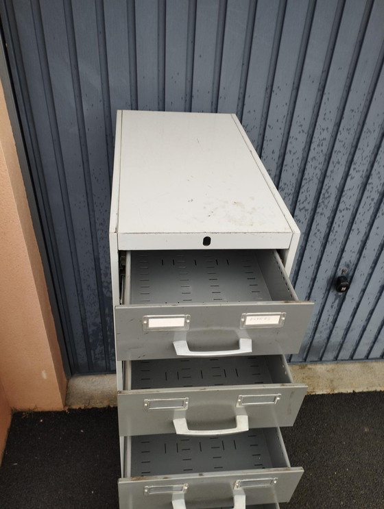 Image 1 of Meuble De Métier Design - Indus - Industrieel Erfgoed - Vintage Periode