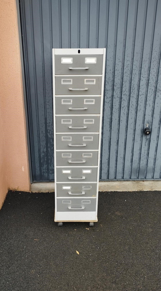 Image 1 of Meuble De Métier Design - Indus - Industrieel Erfgoed - Vintage Periode