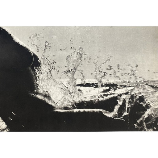 Vintage foto "Nu de la Mer, Camargue" door Lucien Clergue, 1966