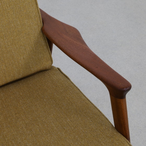 Image 1 of Fauteuil Teak 1960 opnieuw bekleed Deens