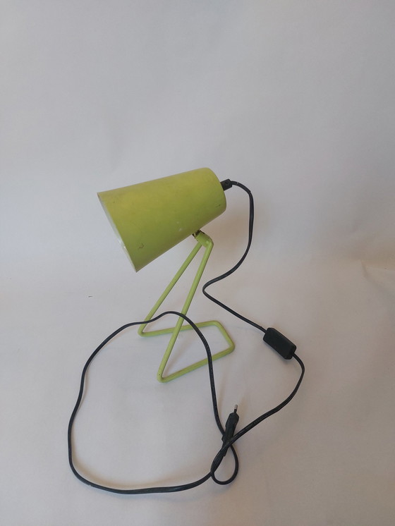 Image 1 of Green Table Lamp, 1980
