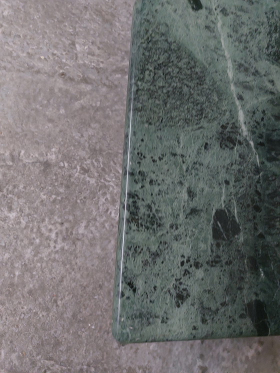 Image 1 of Green Marble Coffee Table