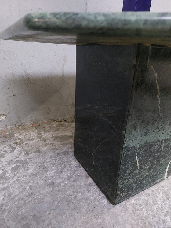 Image 1 of Green Marble Coffee Table