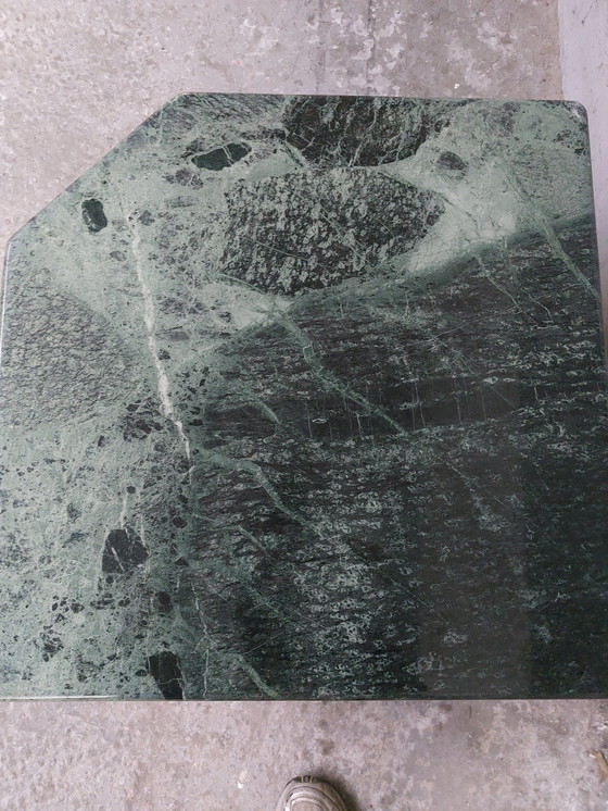 Image 1 of Green Marble Coffee Table